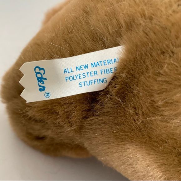 Vintage Eden Brown Bear Plush Stuffed Animal Toy - Picture 8 of 9